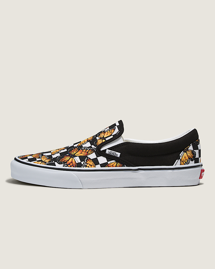 customs classic slip-on checkerboard shoe