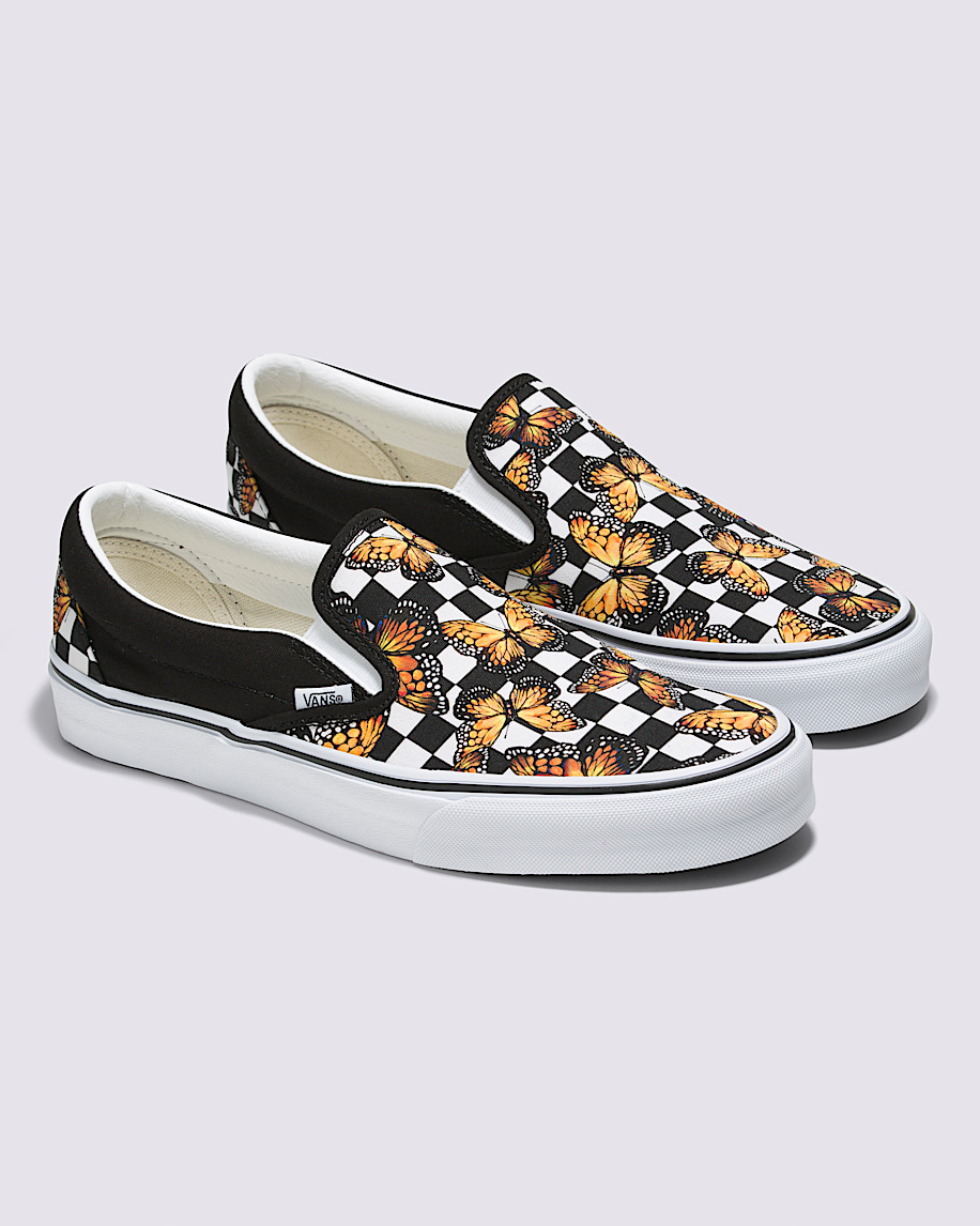 customs classic slip-on checkerboard shoe