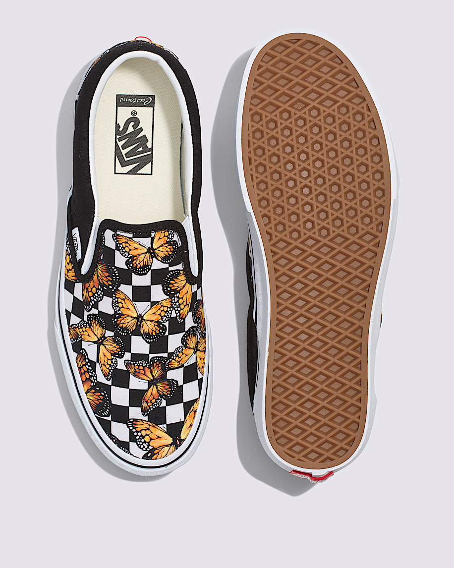 customs classic slip-on checkerboard shoe