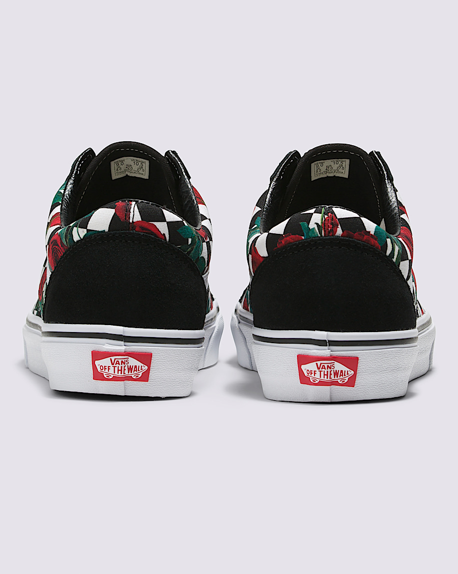 customs old skool checkerboard shoe
