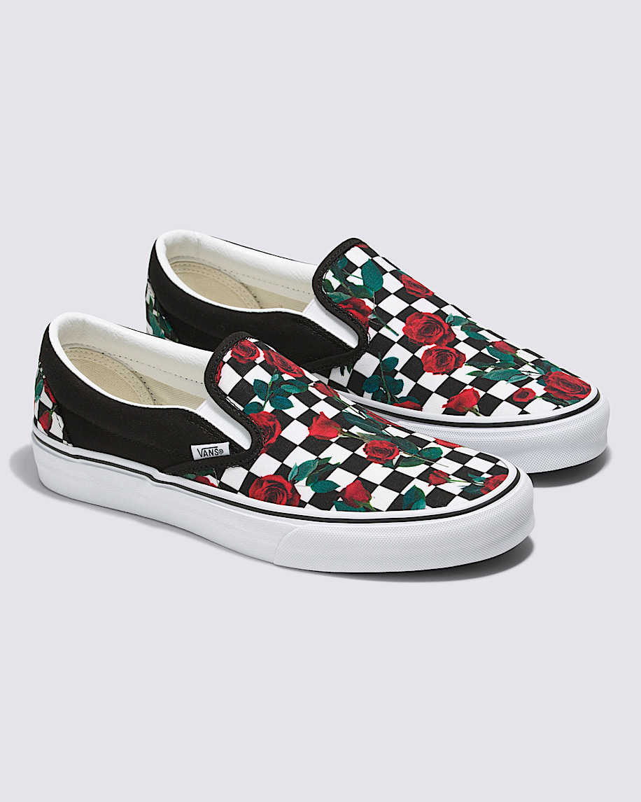 customs classic slip-on checkerboard shoe