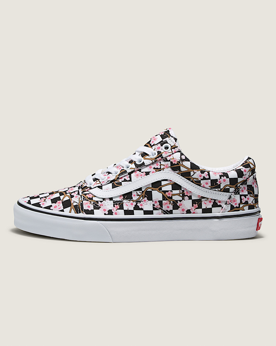 customs old skool checkerboard shoe
