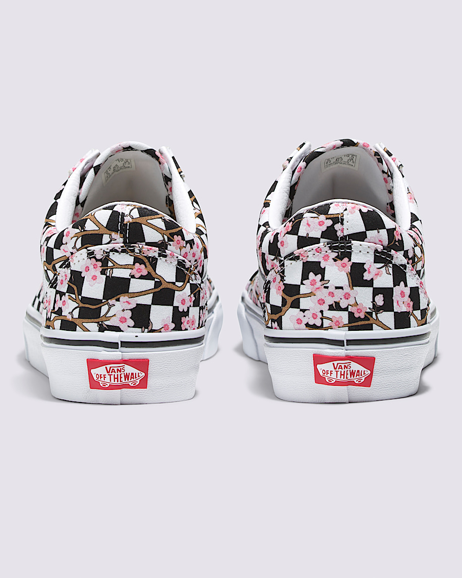 customs old skool checkerboard shoe