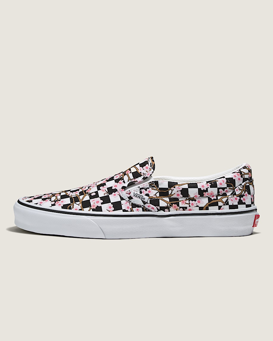 customs classic slip-on checkerboard shoe