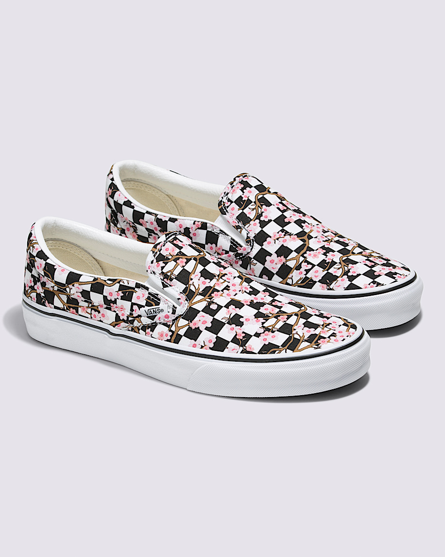 customs classic slip-on checkerboard shoe