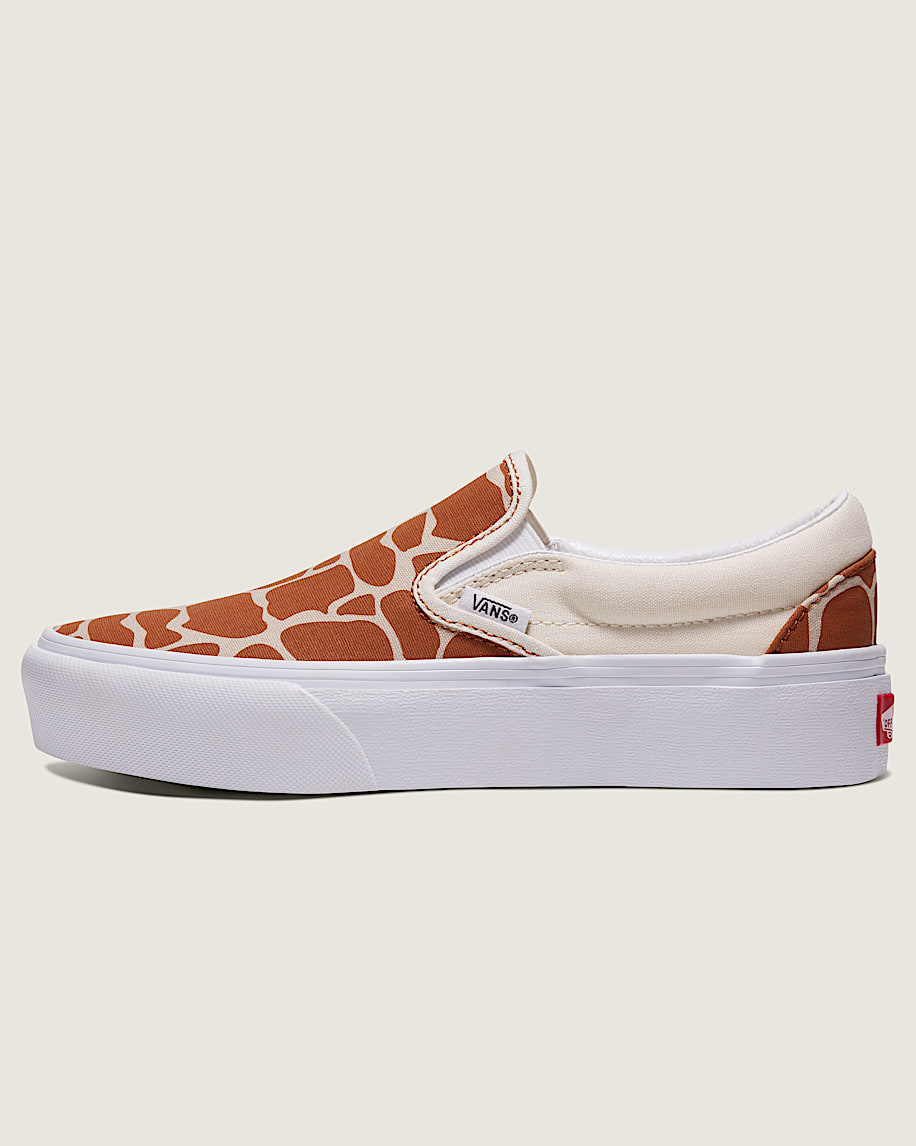 customs classic slip-on platform shoe