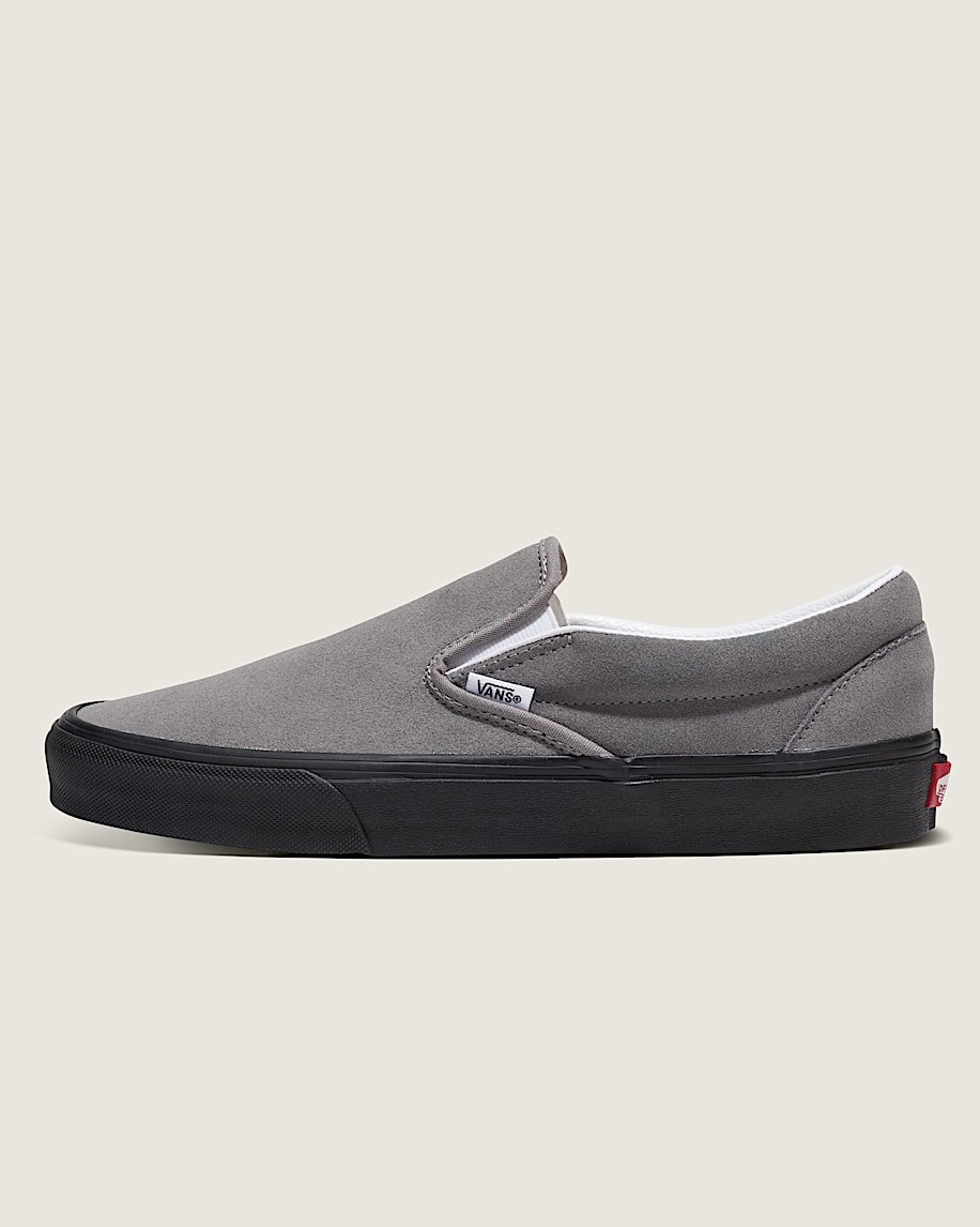 customs classic slip-on suede shoe
