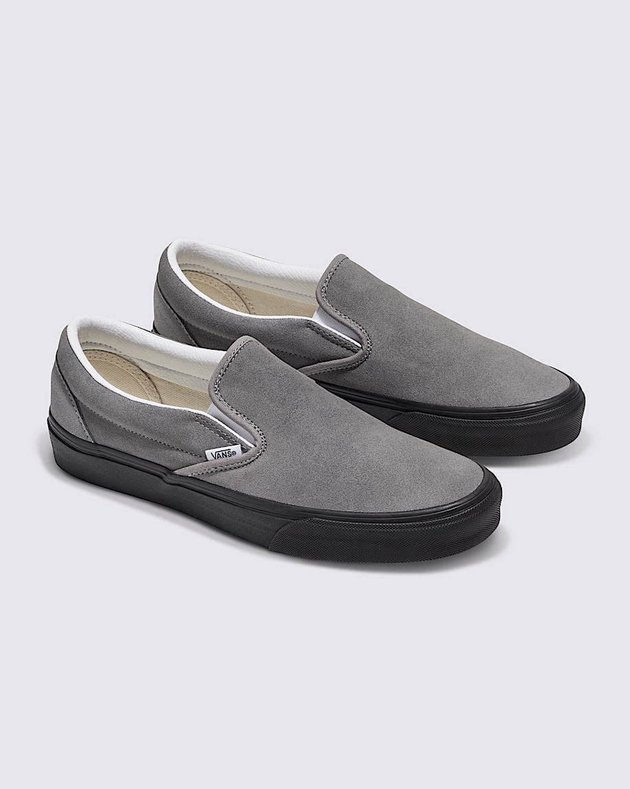 customs classic slip-on suede shoe
