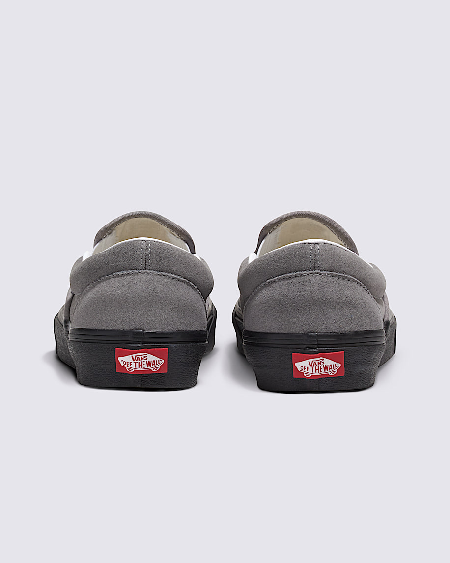 customs classic slip-on suede shoe