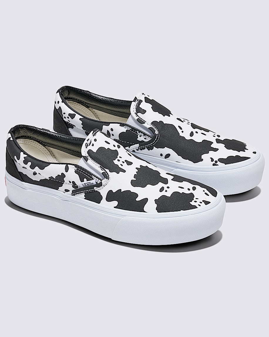 customs classic slip-on platform shoe