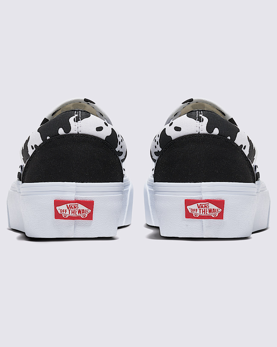 customs classic slip-on platform shoe