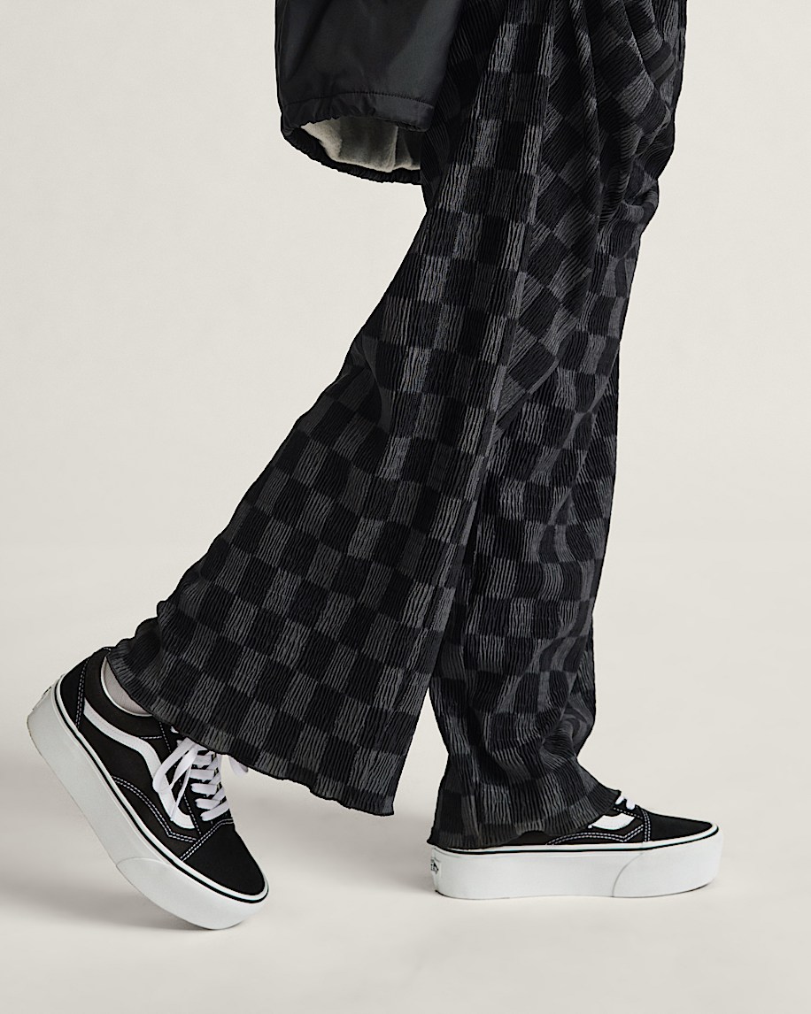 old skool platform shoe