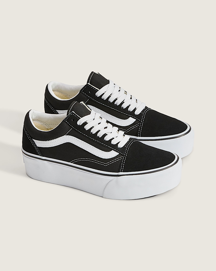 old skool platform shoe