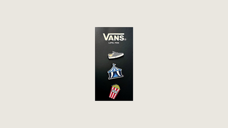 waffle shop off the wall circus lapel pin set