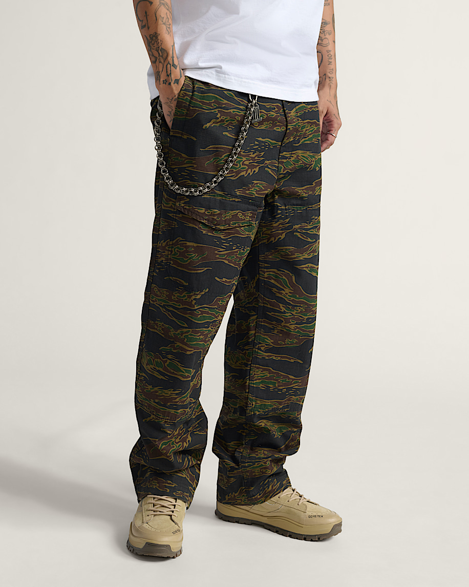 skate loose cargo pants by atiba jefferson