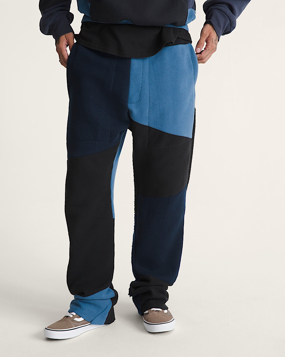 waffle shop reimagined pieced sweatpants