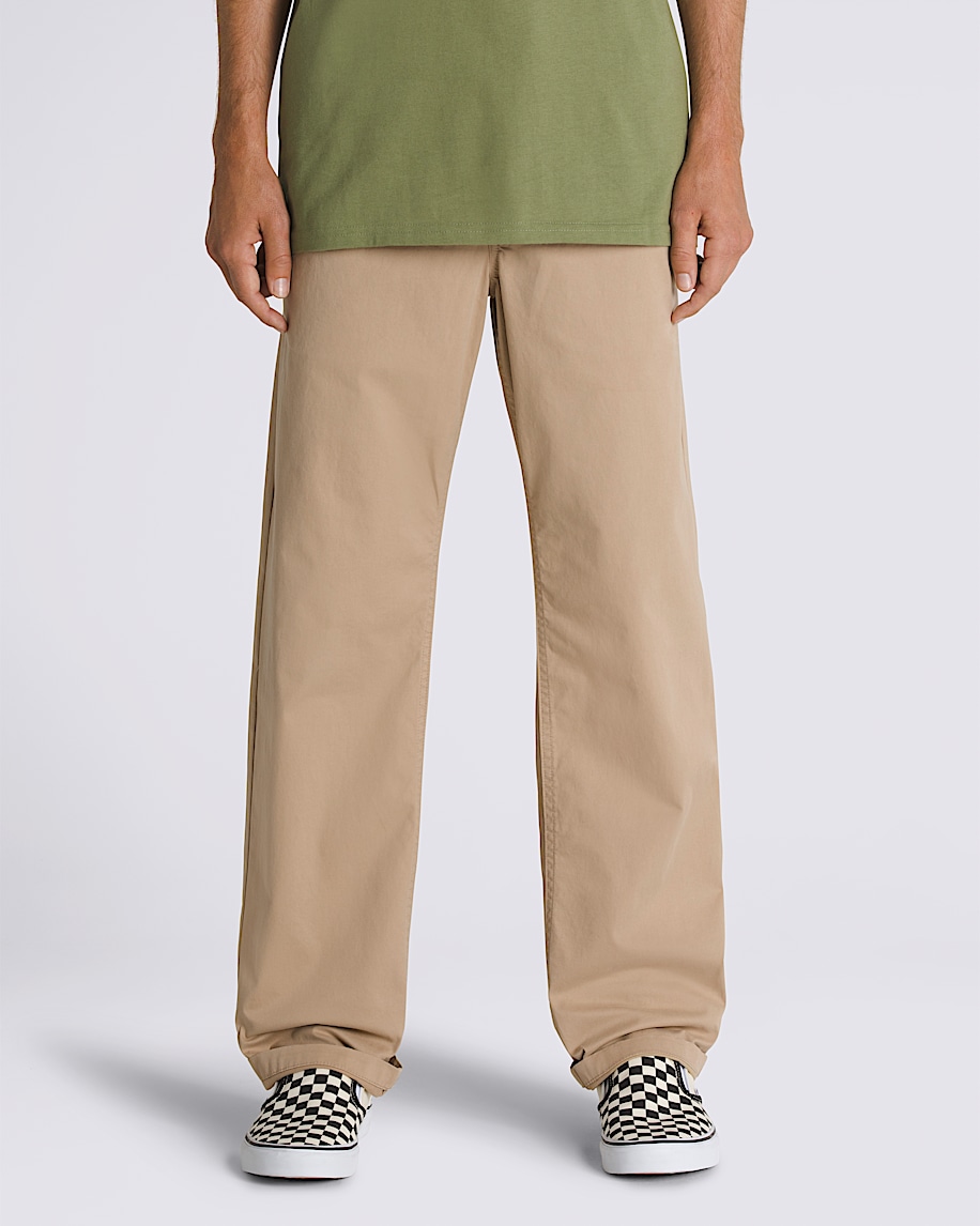 range relaxed elastic pants