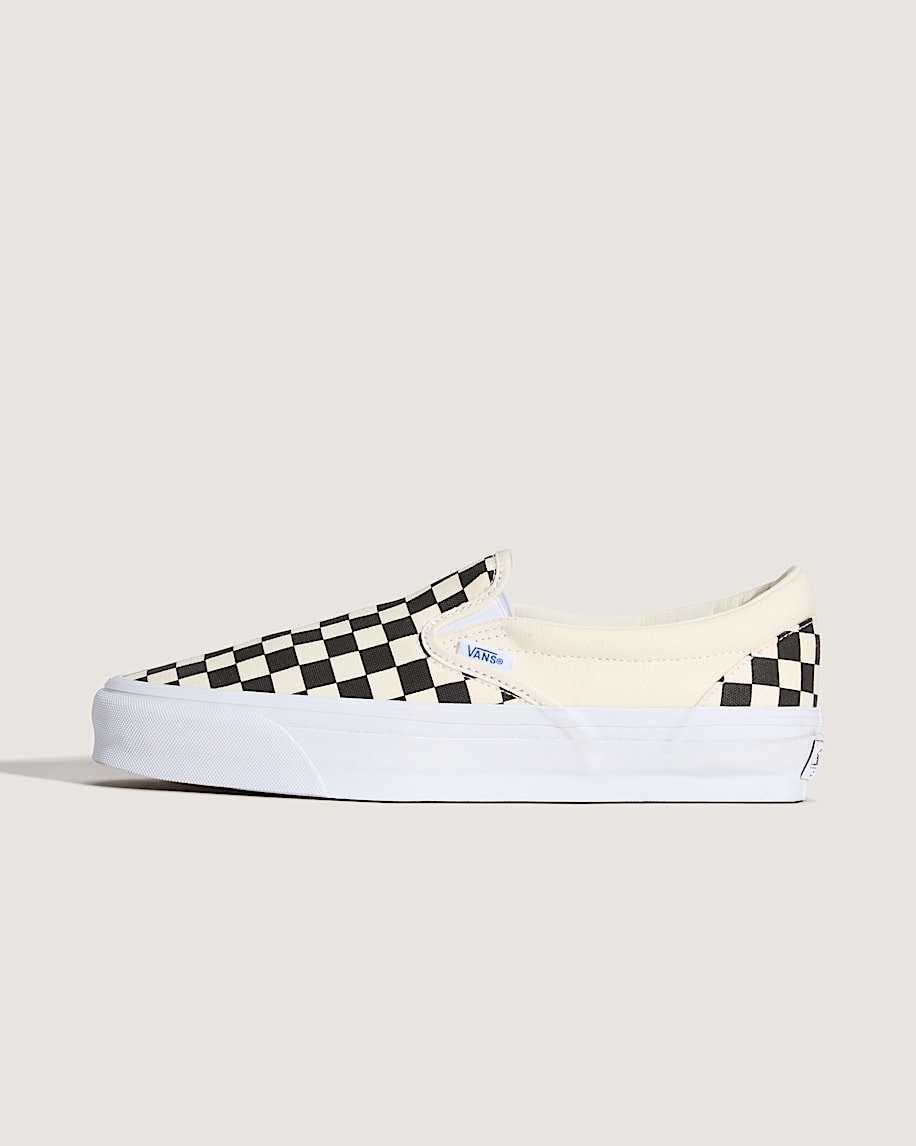 premium classic slip-on checkerboard shoe