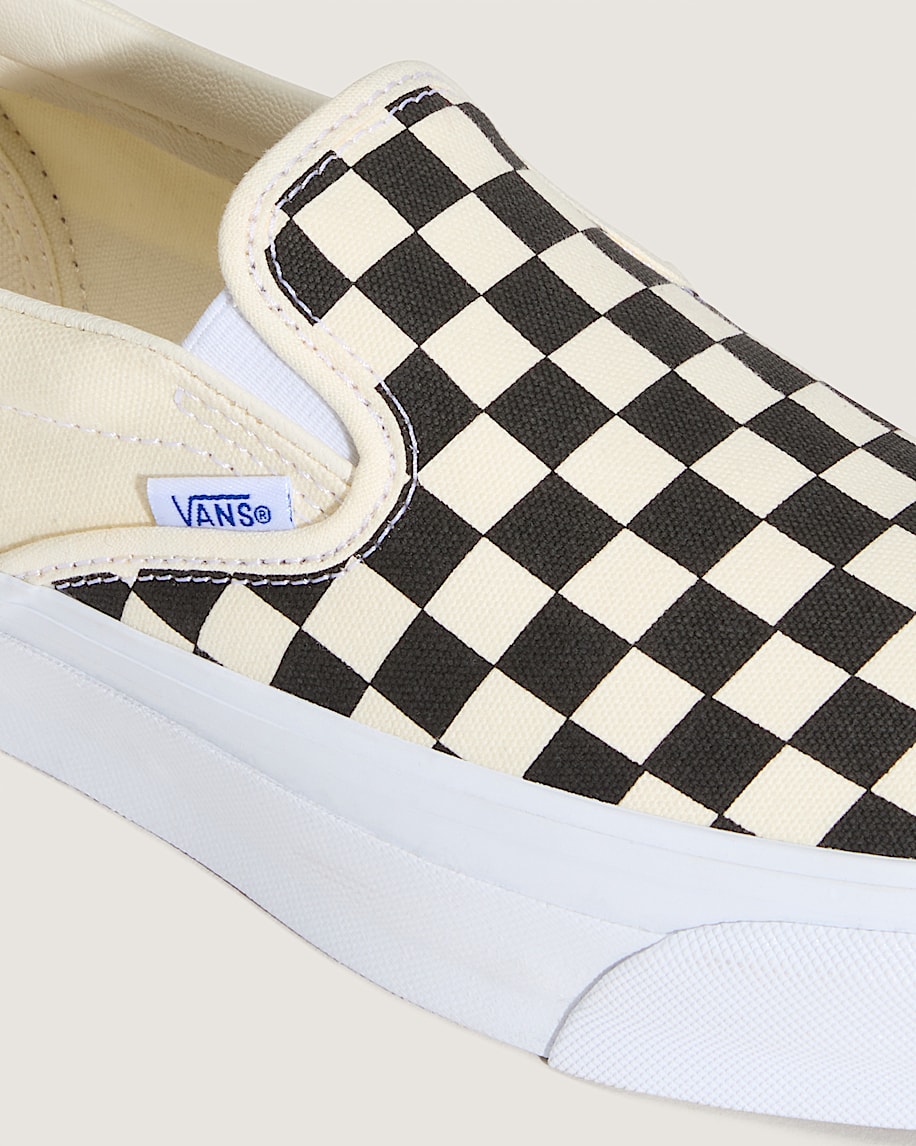 premium classic slip-on checkerboard shoe
