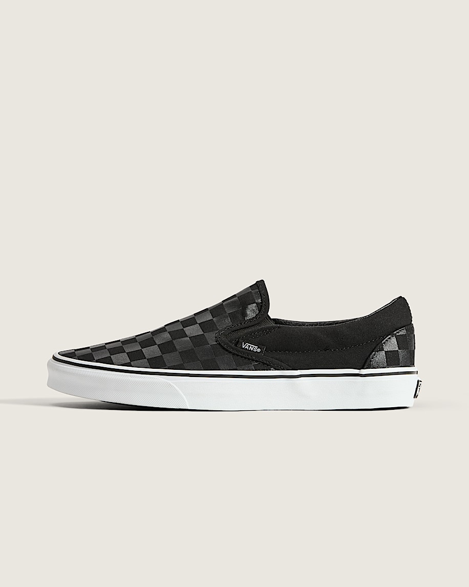 classic slip-on checkerboard shoe