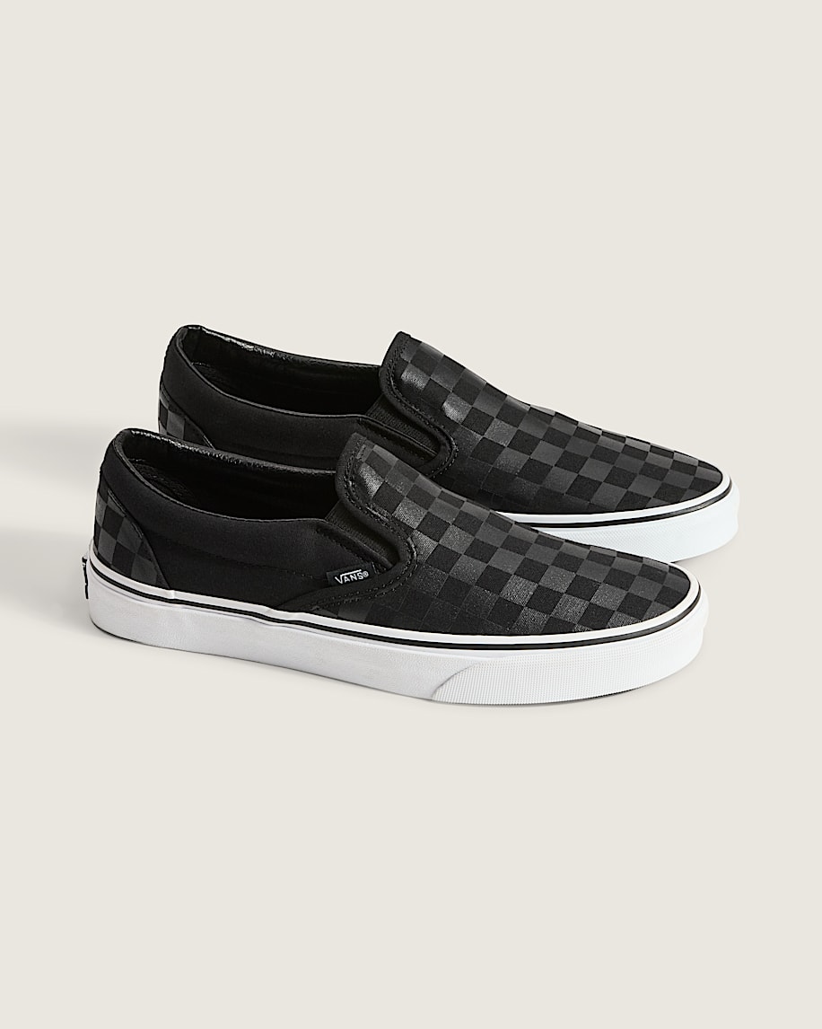 classic slip-on checkerboard shoe
