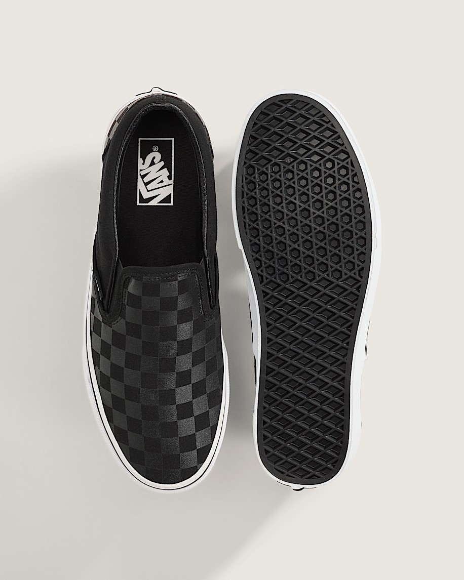 classic slip-on checkerboard shoe