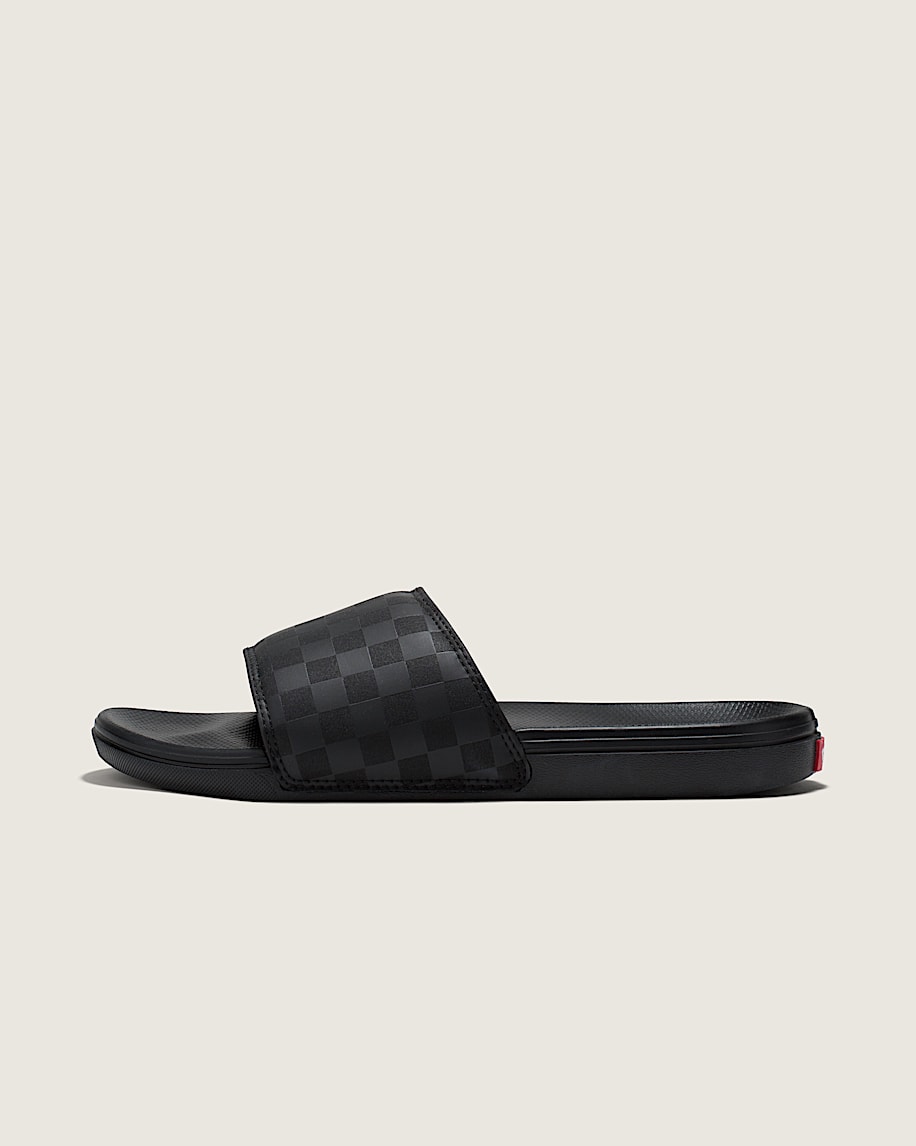la costa checkerboard slide-on sandal
