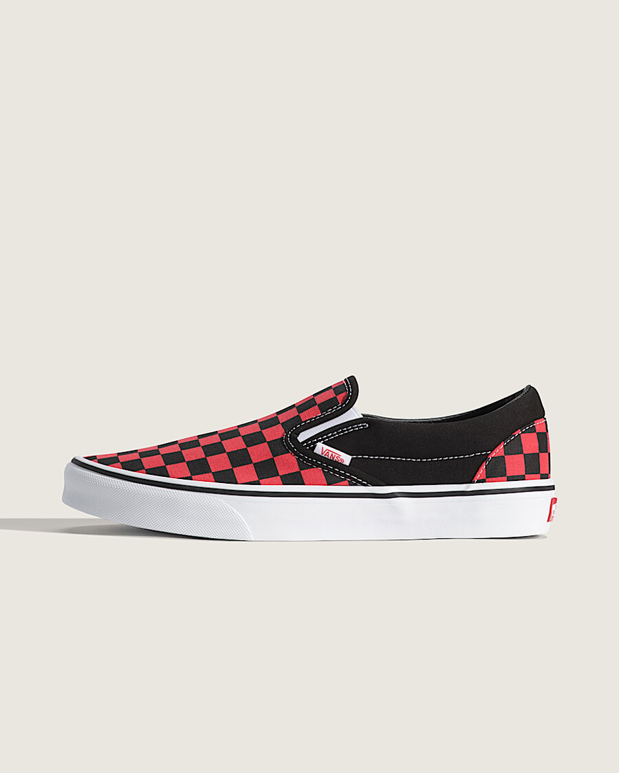 classic slip-on checkerboard shoe