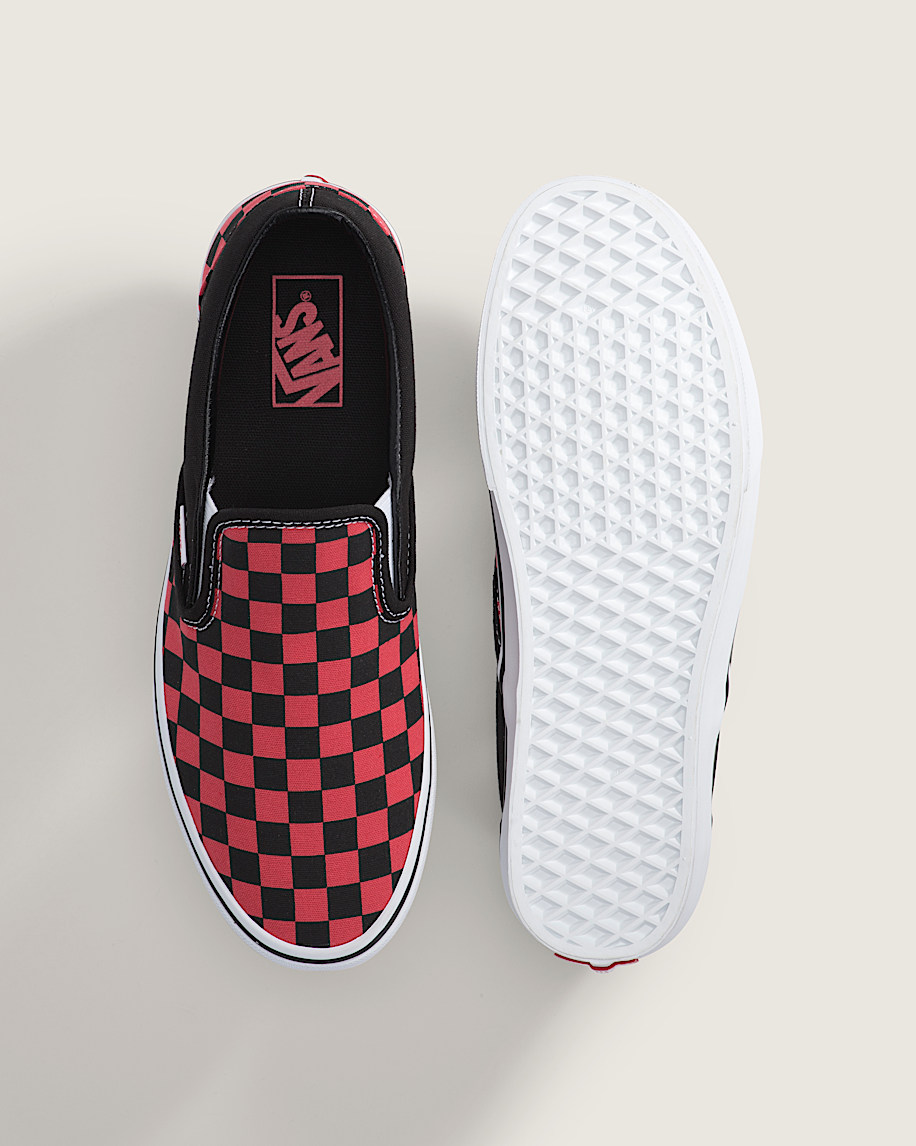 classic slip-on checkerboard shoe