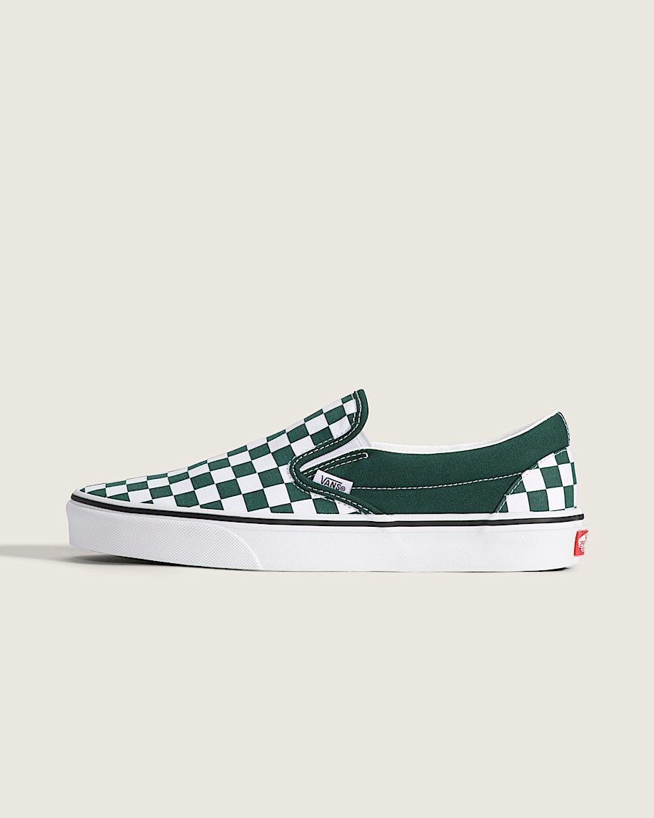 classic slip on checkerboard shoe