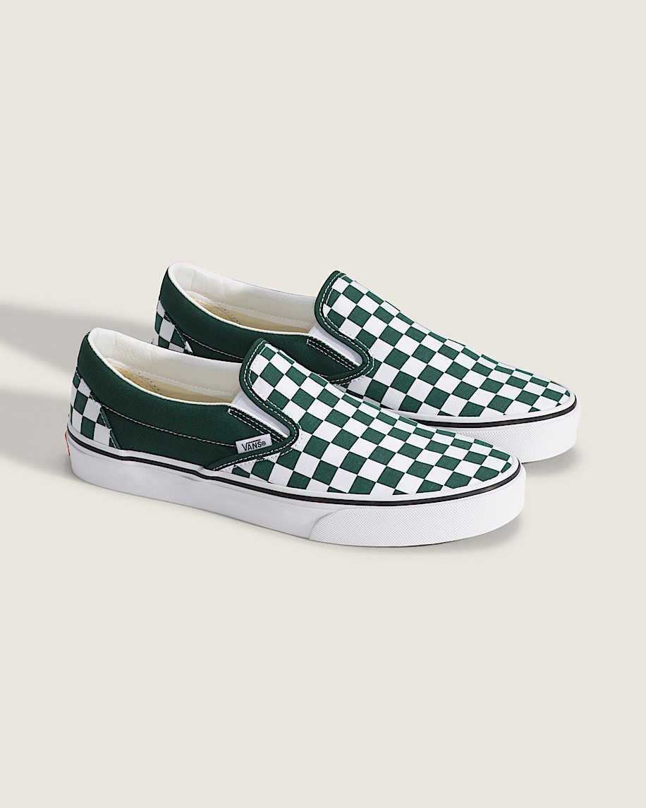 classic slip on checkerboard shoe