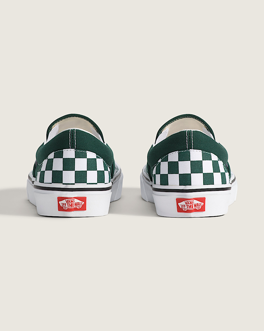 classic slip on checkerboard shoe