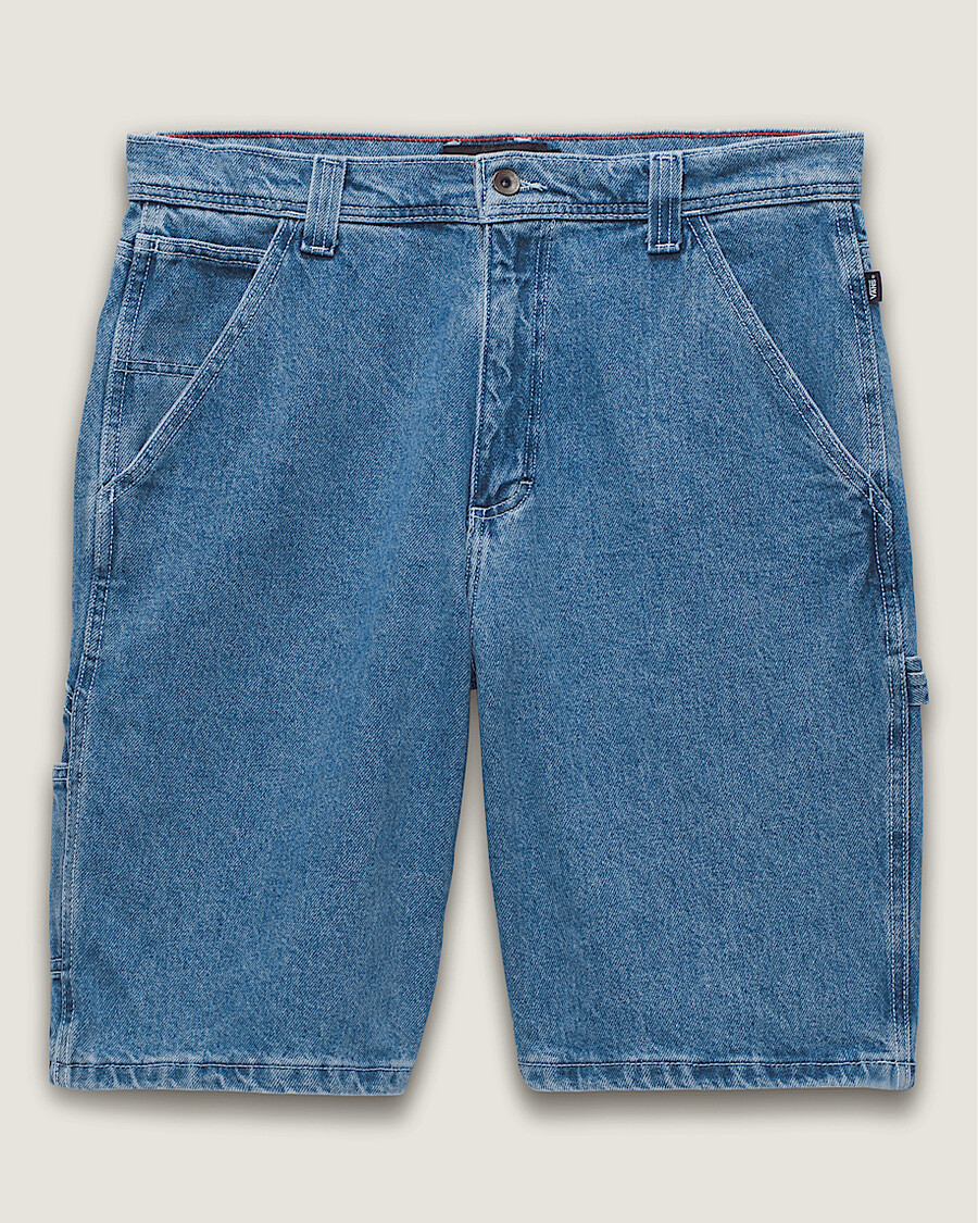 drill chore loose denim 22 shorts