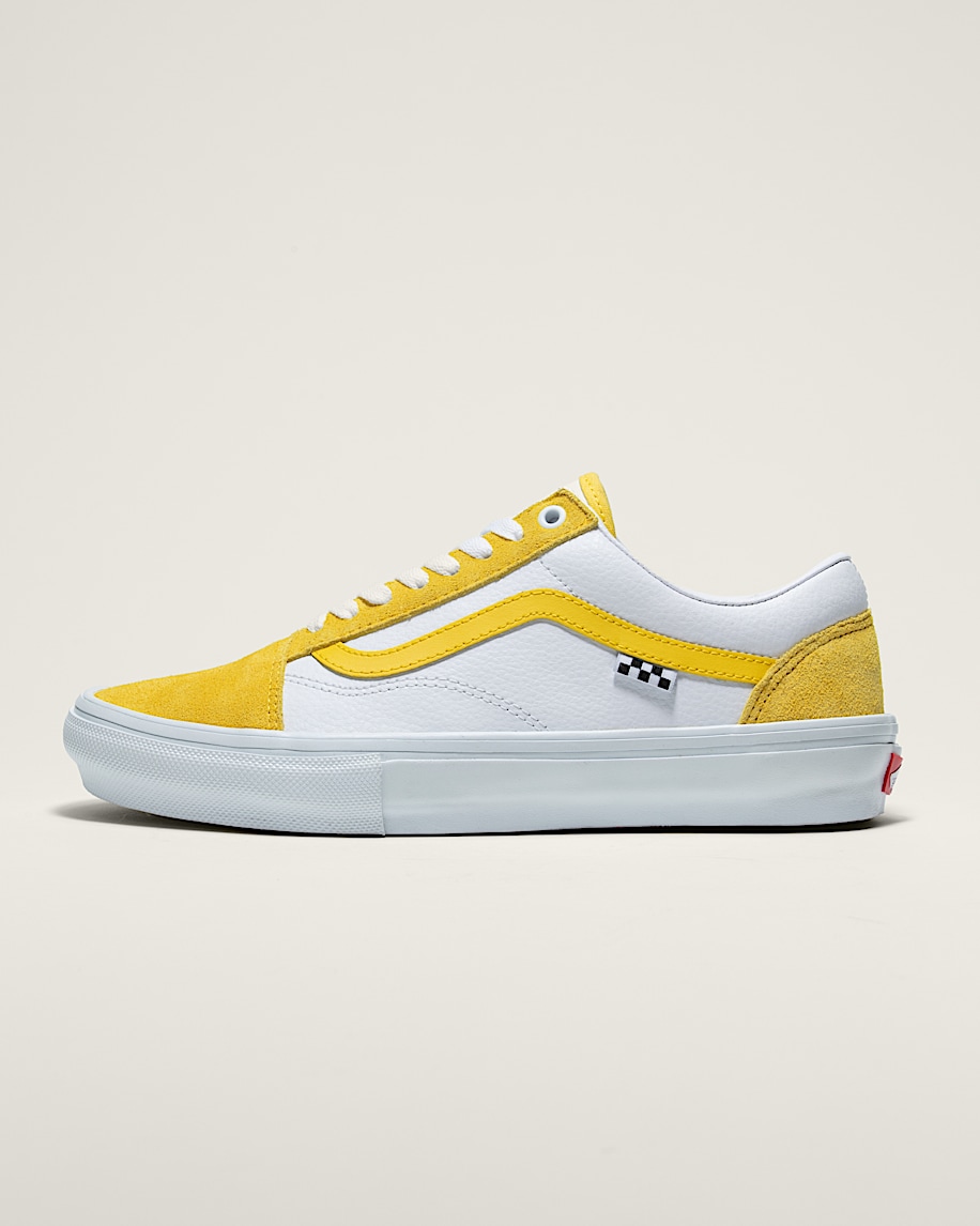 customs skate old skool leather shoe