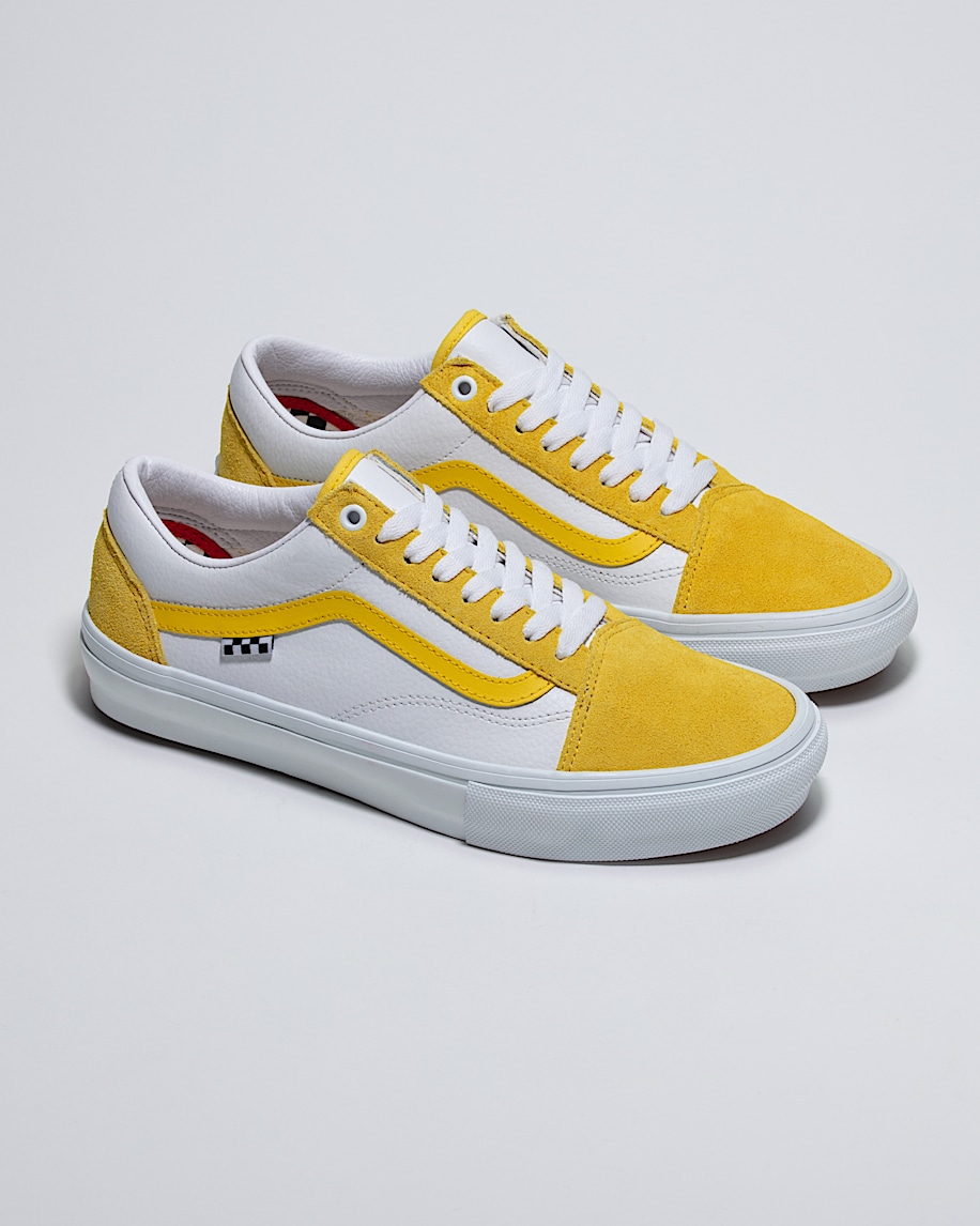 customs skate old skool leather shoe