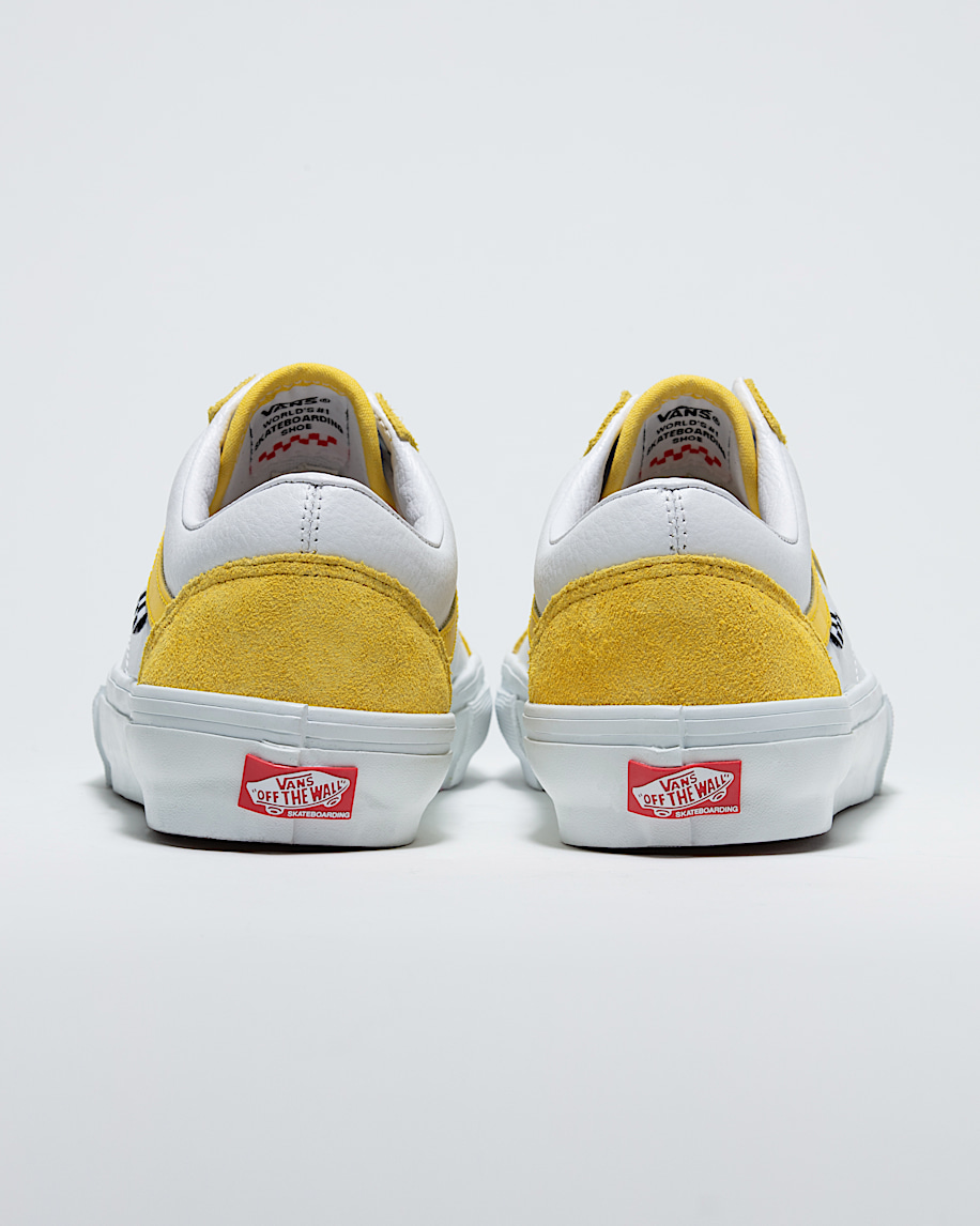 customs skate old skool leather shoe