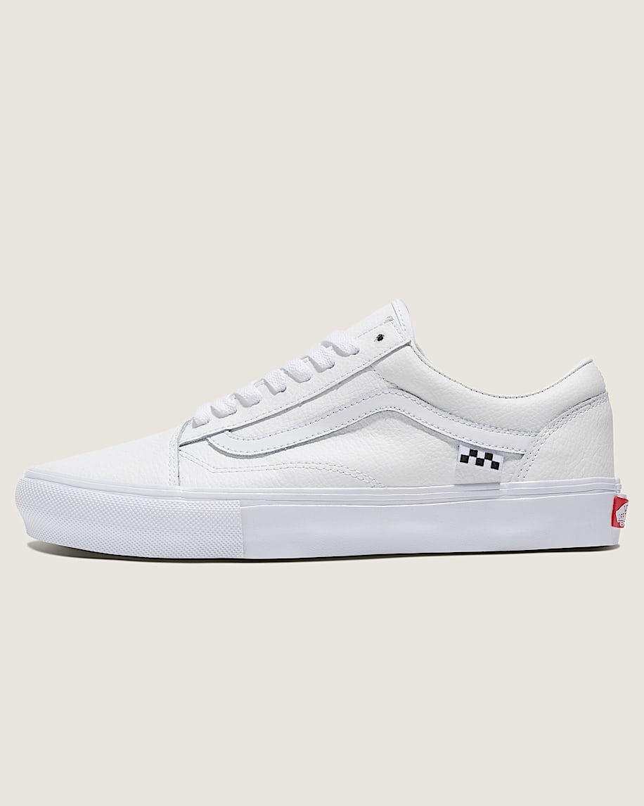 customs skate old skool leather shoe