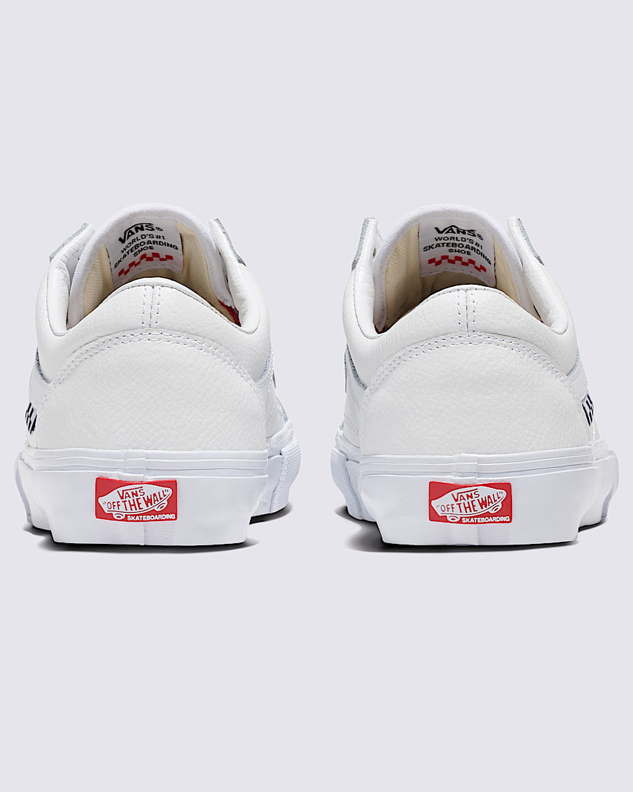 customs skate old skool leather shoe