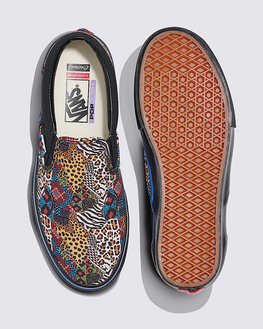 customs skate slip-on shoe