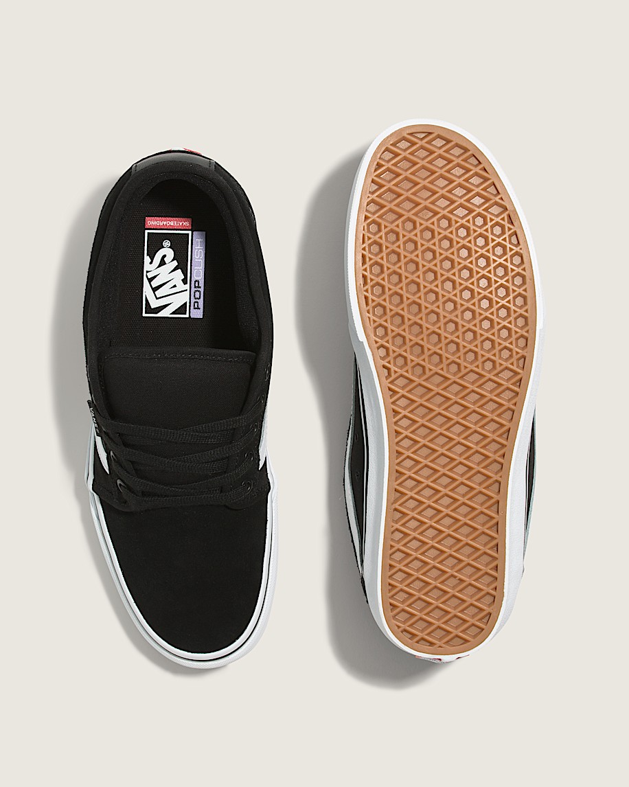skate chukka low sidestripe shoe
