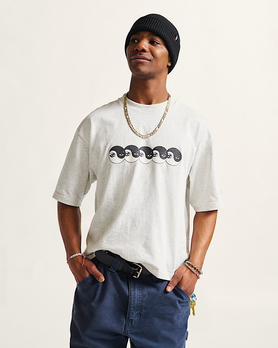 skate yin yang eyes t-shirt