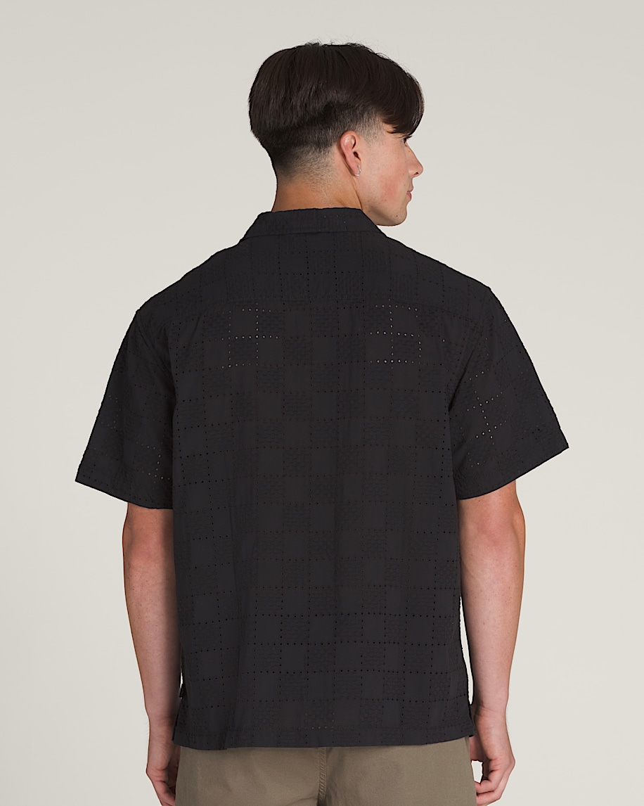 wayside eyelet woven shirt