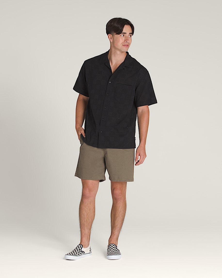 wayside eyelet woven shirt