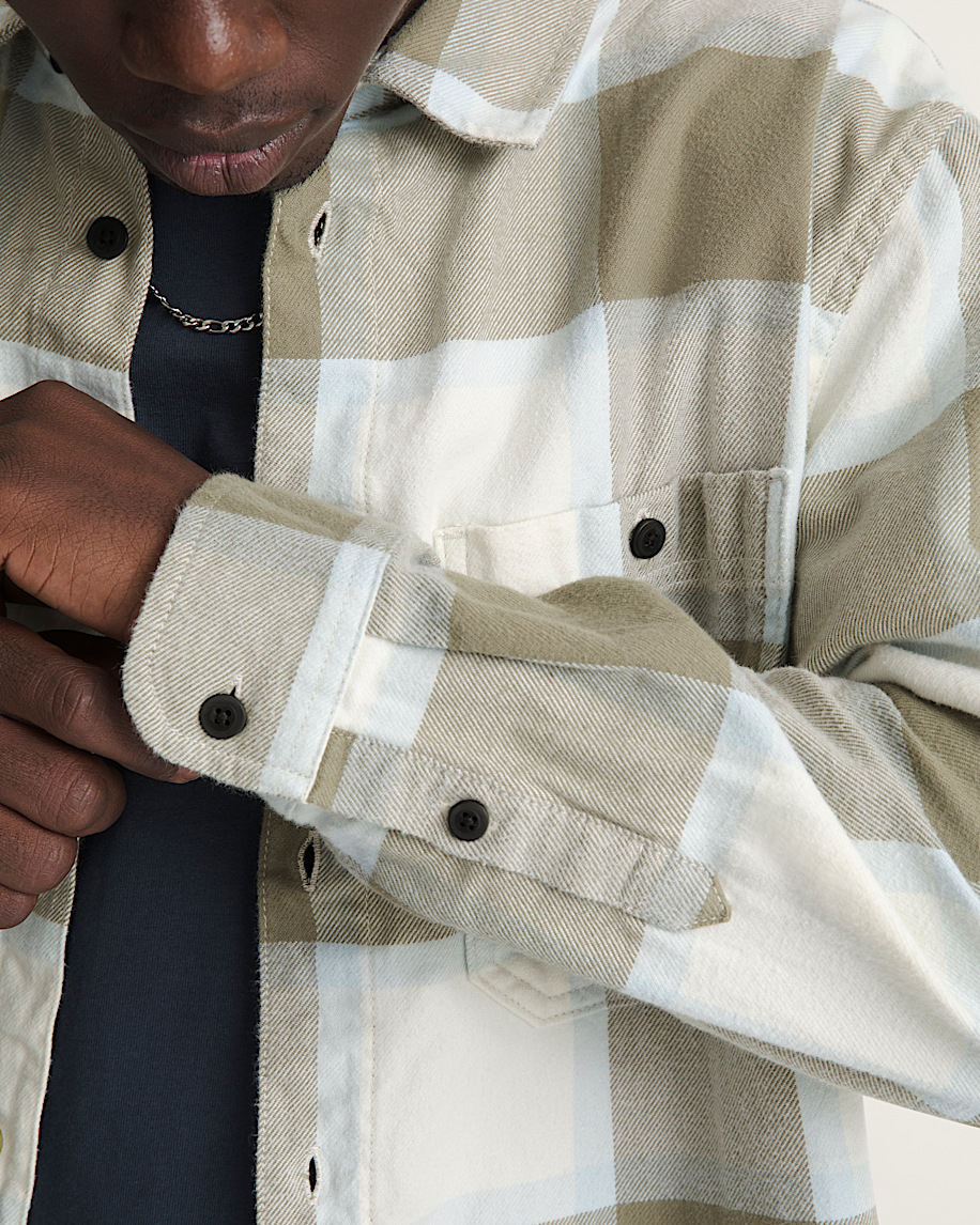 larkspur flannel shirt