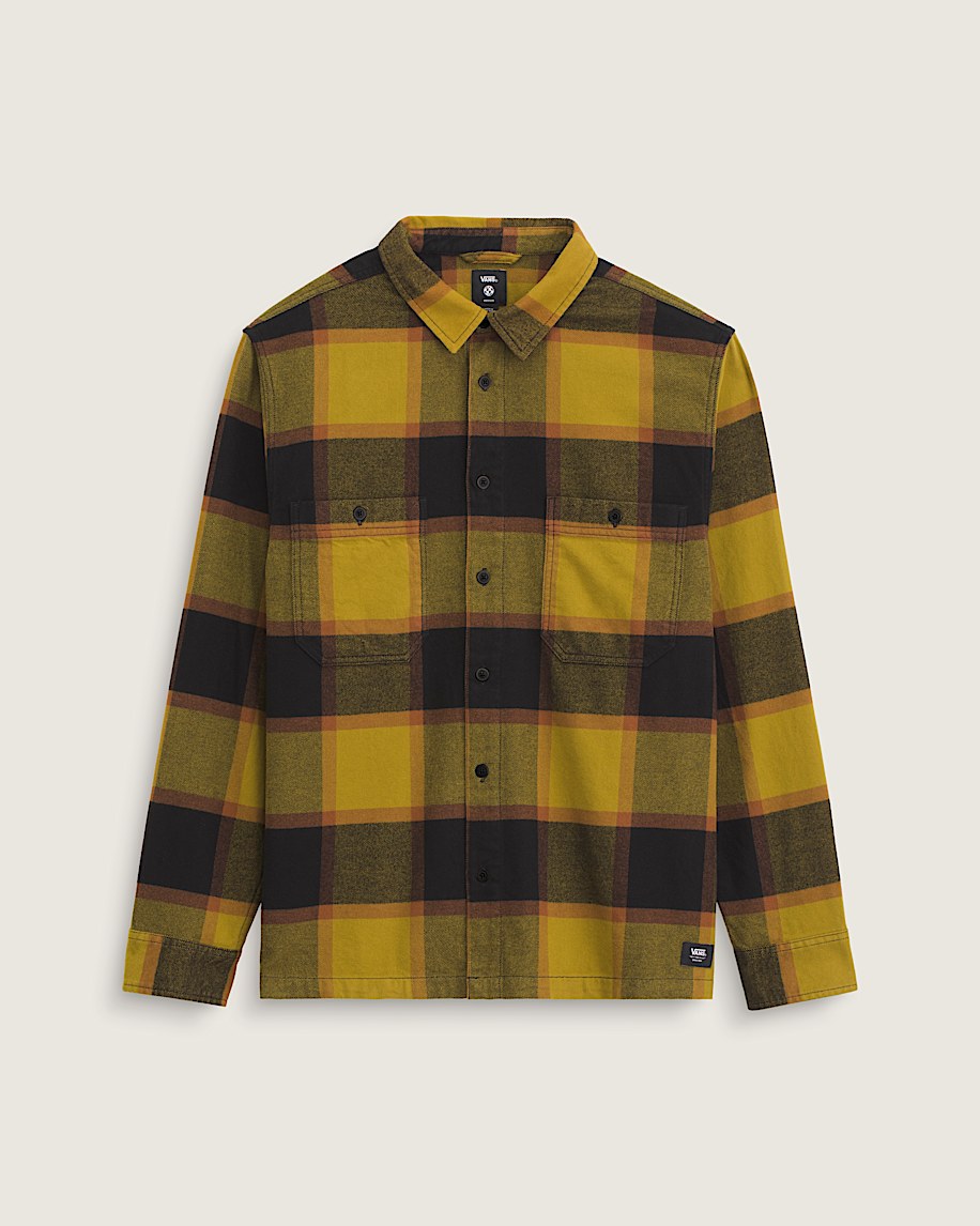 larkspur plaid flannel shirt