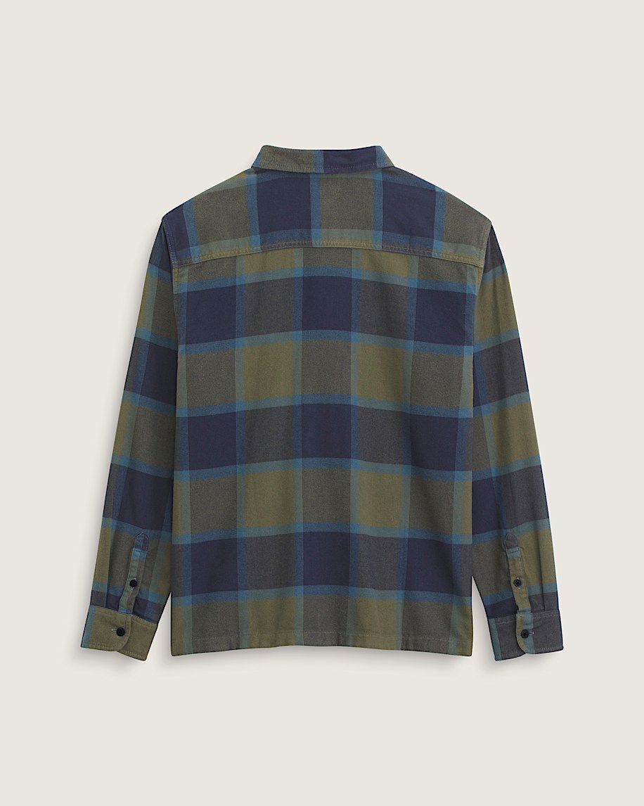 larkspur plaid flannel shirt