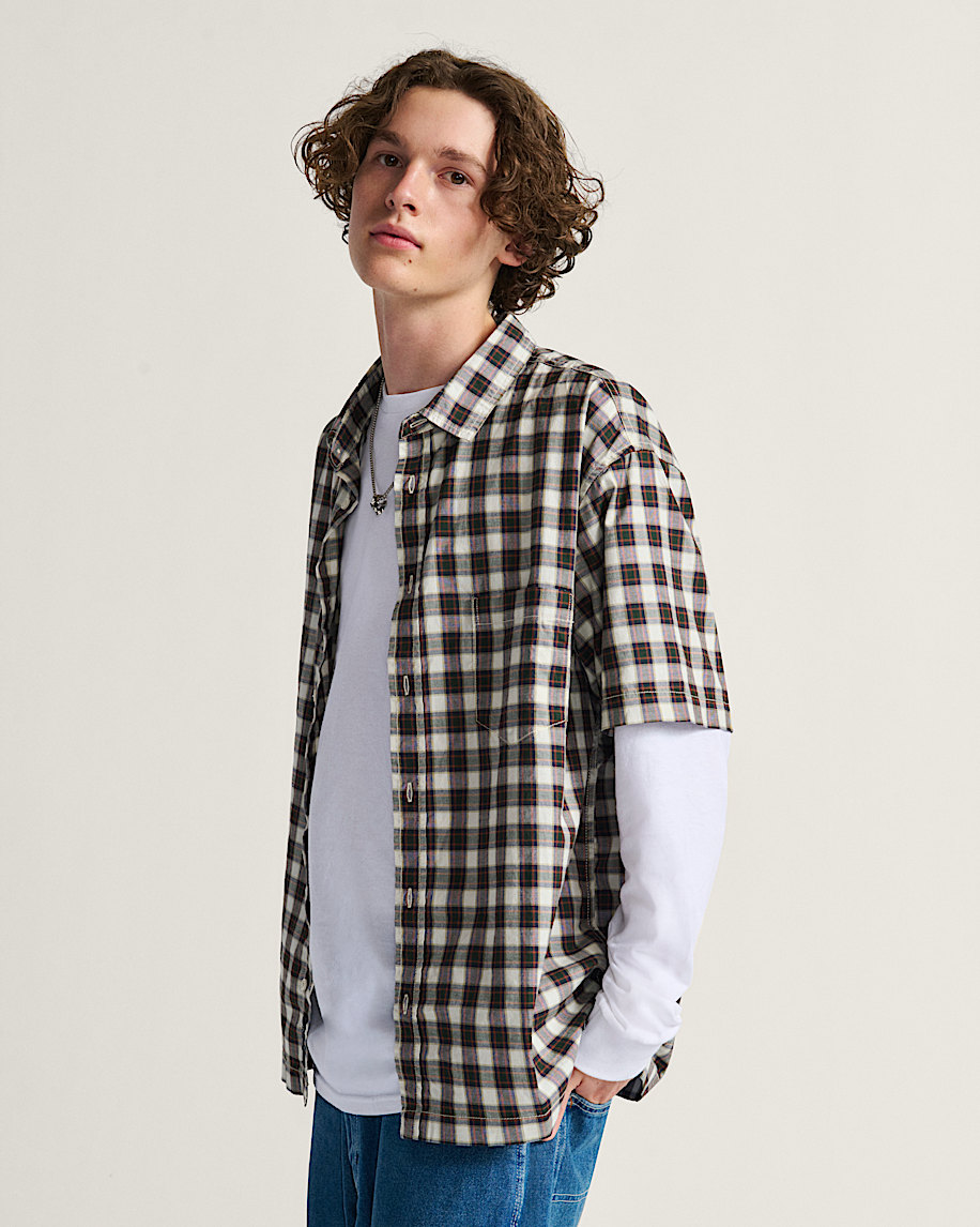 monte plaid button up shirt