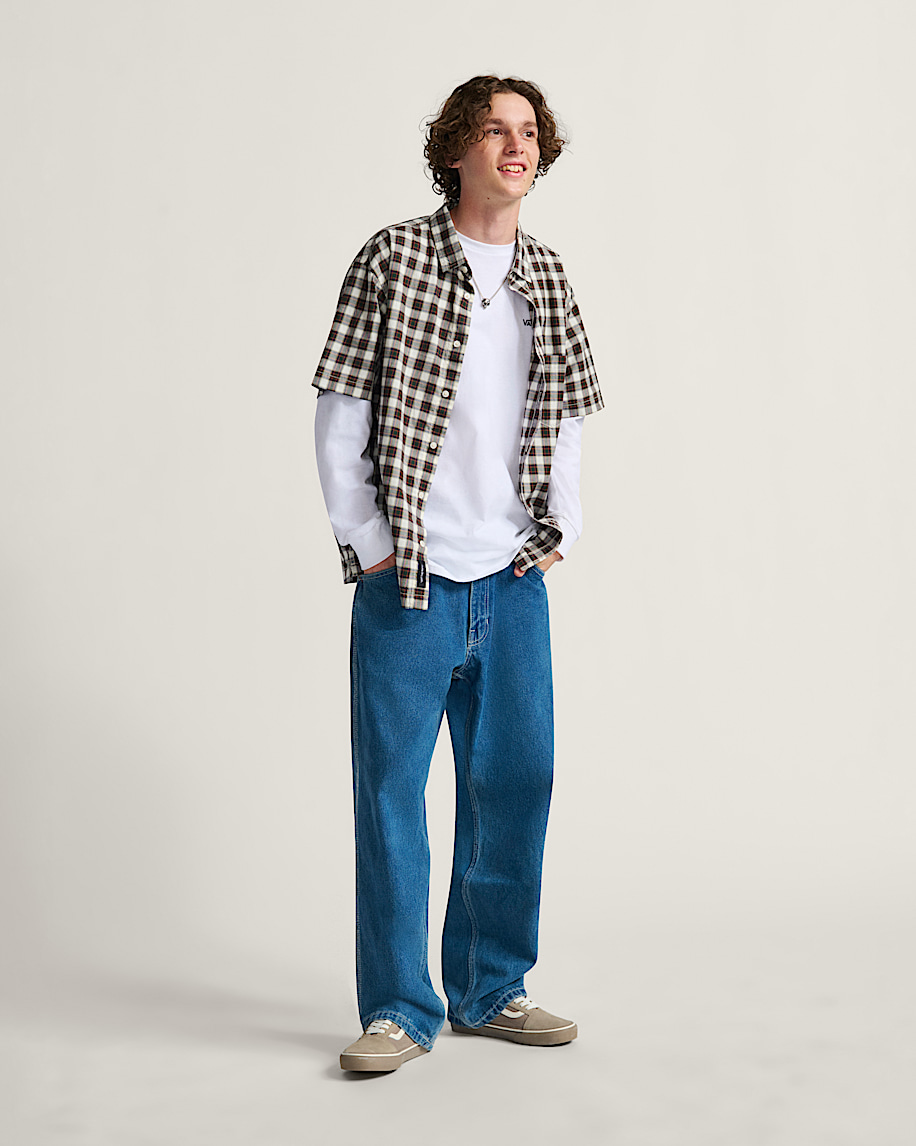 monte plaid button up shirt