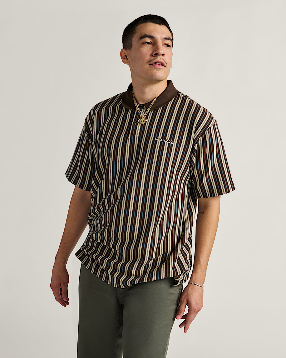 layton stripe polo shirt
