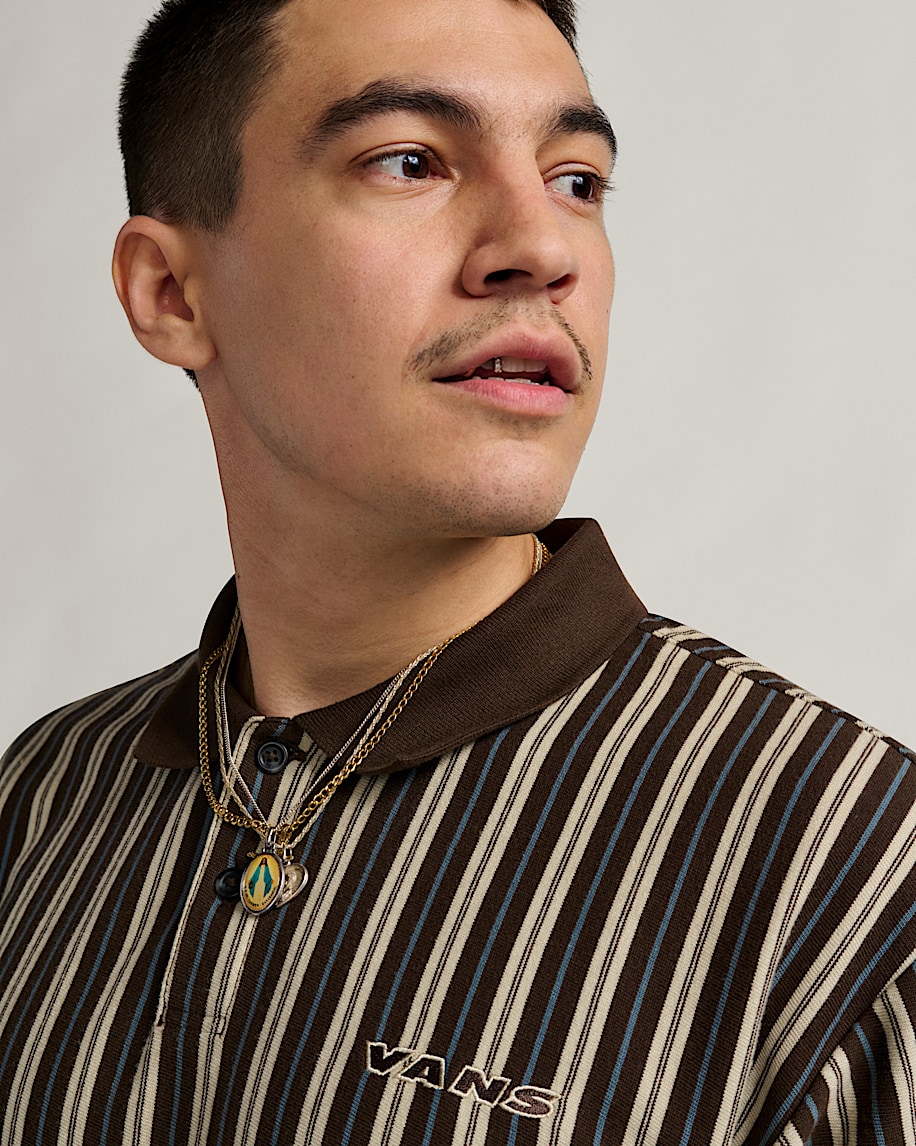 layton stripe polo shirt
